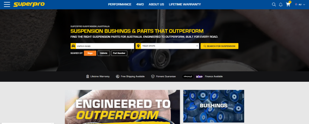 SuperPro Suspension – Australia